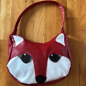 NWOT Handmade Fox Purse 👛